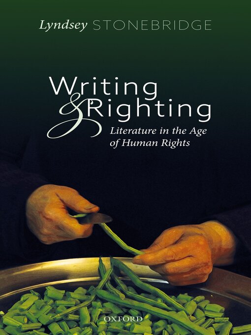 Title details for Writing and Righting by Lyndsey Stonebridge - Available